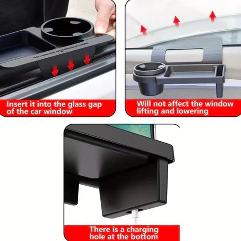 Car Armrest Mobile Phone & Cup Holder - mirenas.shop