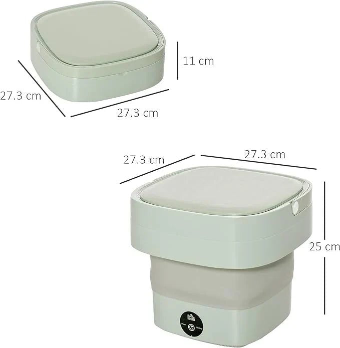 Foldable Mini Laundry Machine - mirenas.shop