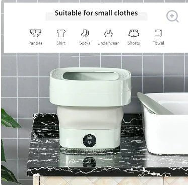 Foldable Mini Laundry Machine - mirenas.shop