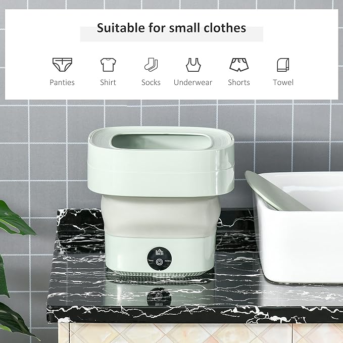 Foldable Mini Laundry Machine - mirenas.shop