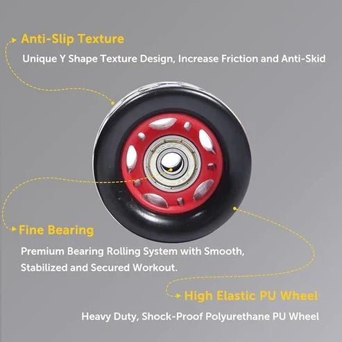 LORDEX - FITNESS Two-Wheel Hand Pusher - mirenas.shop