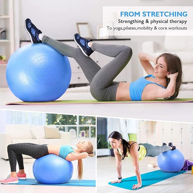 LORDEX - Gym Ball for Fitness - mirenas.shop