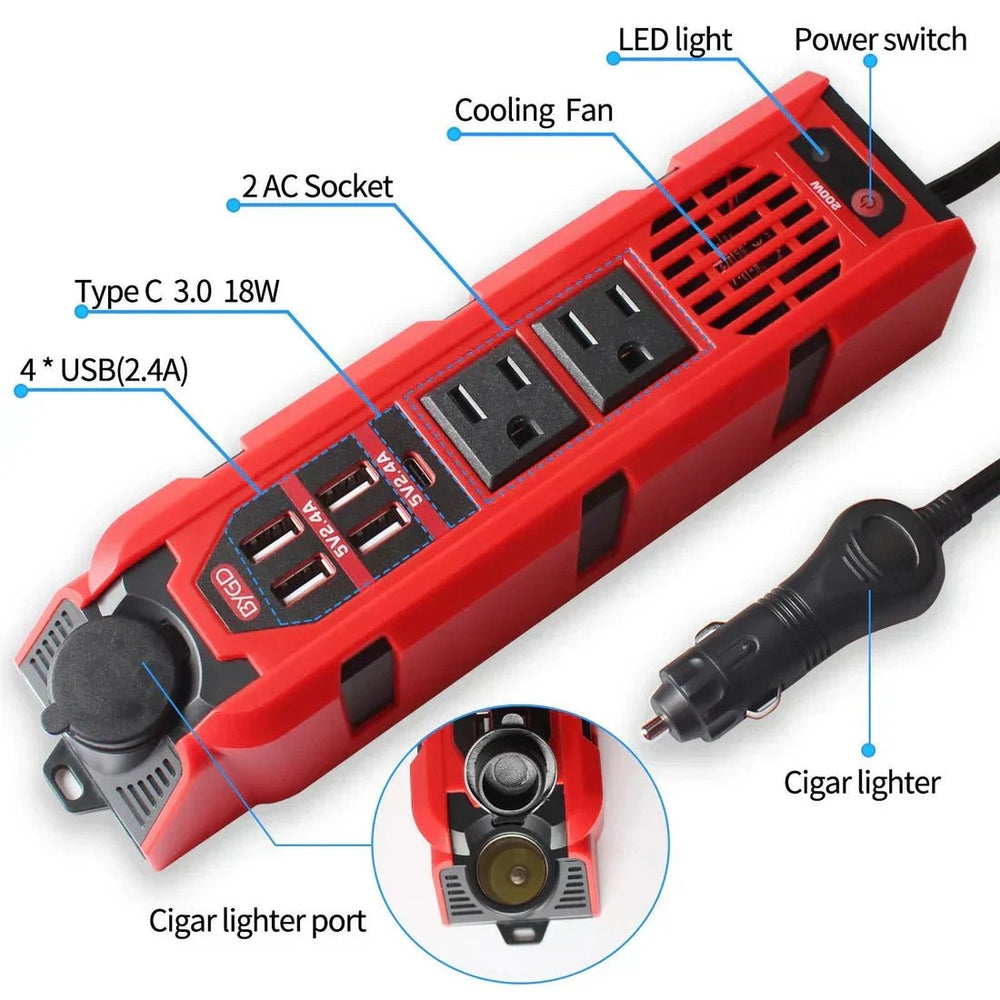 BYGD - Portable Power Inverter © - mirenas.shop