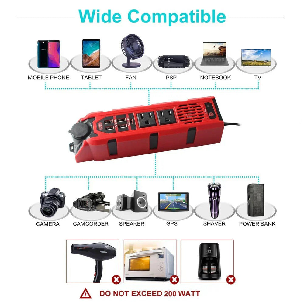 BYGD - Portable Power Inverter © - mirenas.shop