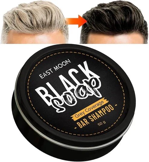 EAST MOON - Black Soap Bar Shampoo (Original) - mirenas.shop