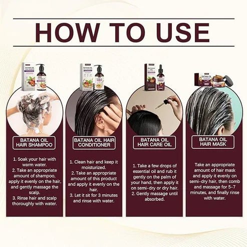 EELHOE - Batana Oil Hair Care Set (Original) - mirenas.shop
