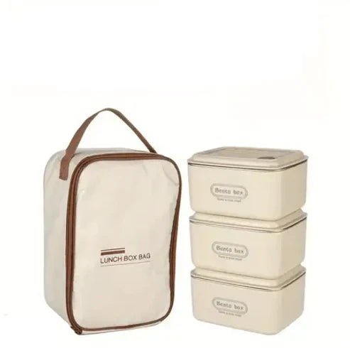 Lunch Box Set with Insulated Carry Bag - mirenas.shop