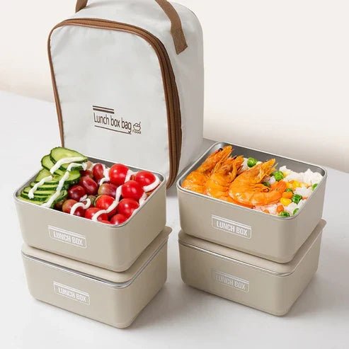 Lunch Box Set with Insulated Carry Bag - mirenas.shop