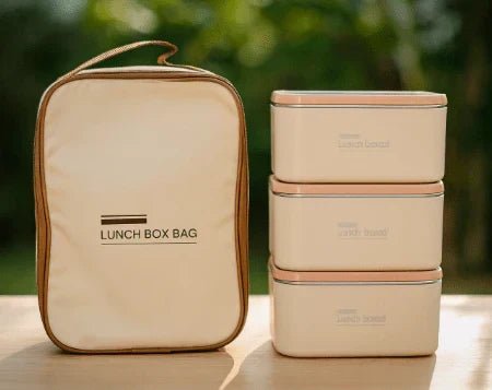 Lunch Box Set with Insulated Carry Bag - mirenas.shop